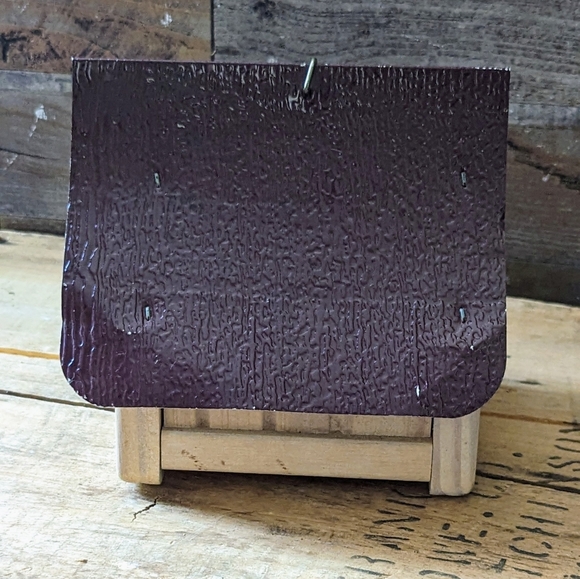 Vintage Amish P Graham Dunn Heart of Amish Country Musical Bird House - Picture 5 of 10